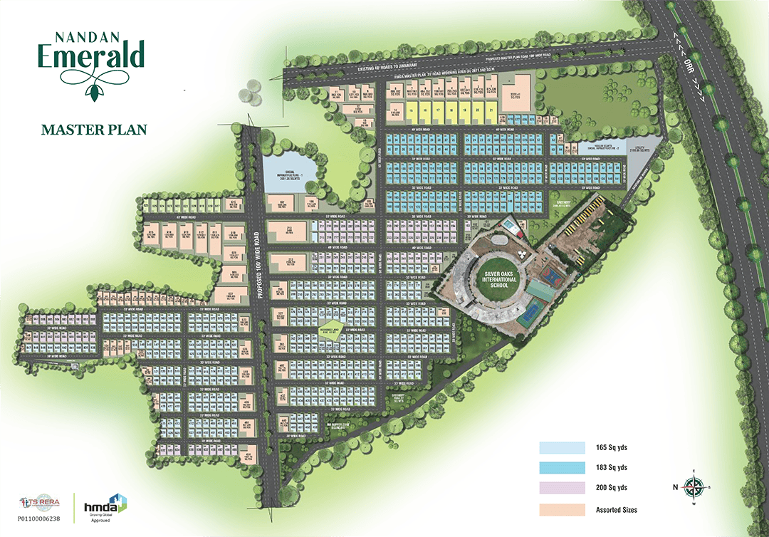 Nandan Emerald Master Plan