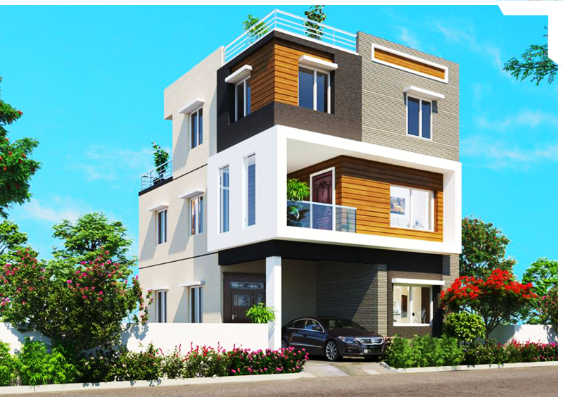 West Facing Triplex Villa